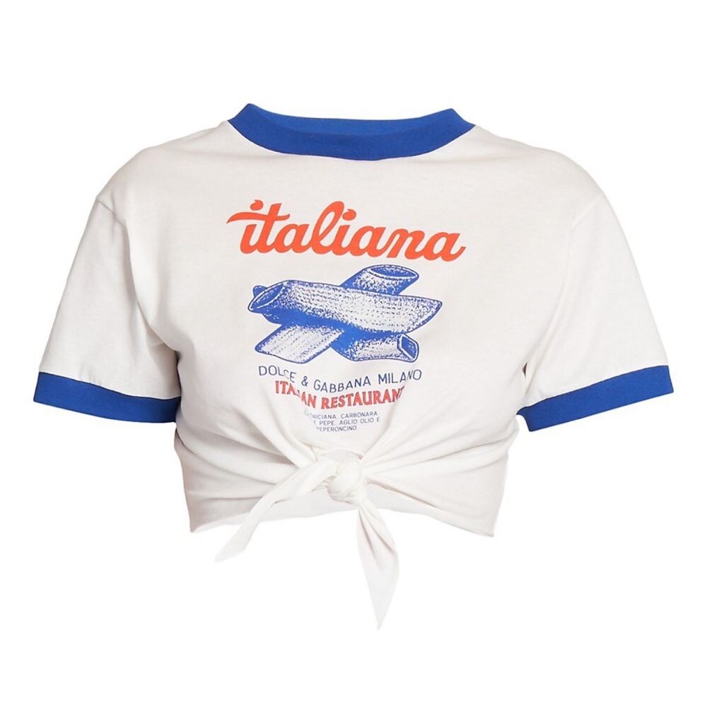 dolce & gabbana knot t shirt NOT SELLING. searching for this shirt